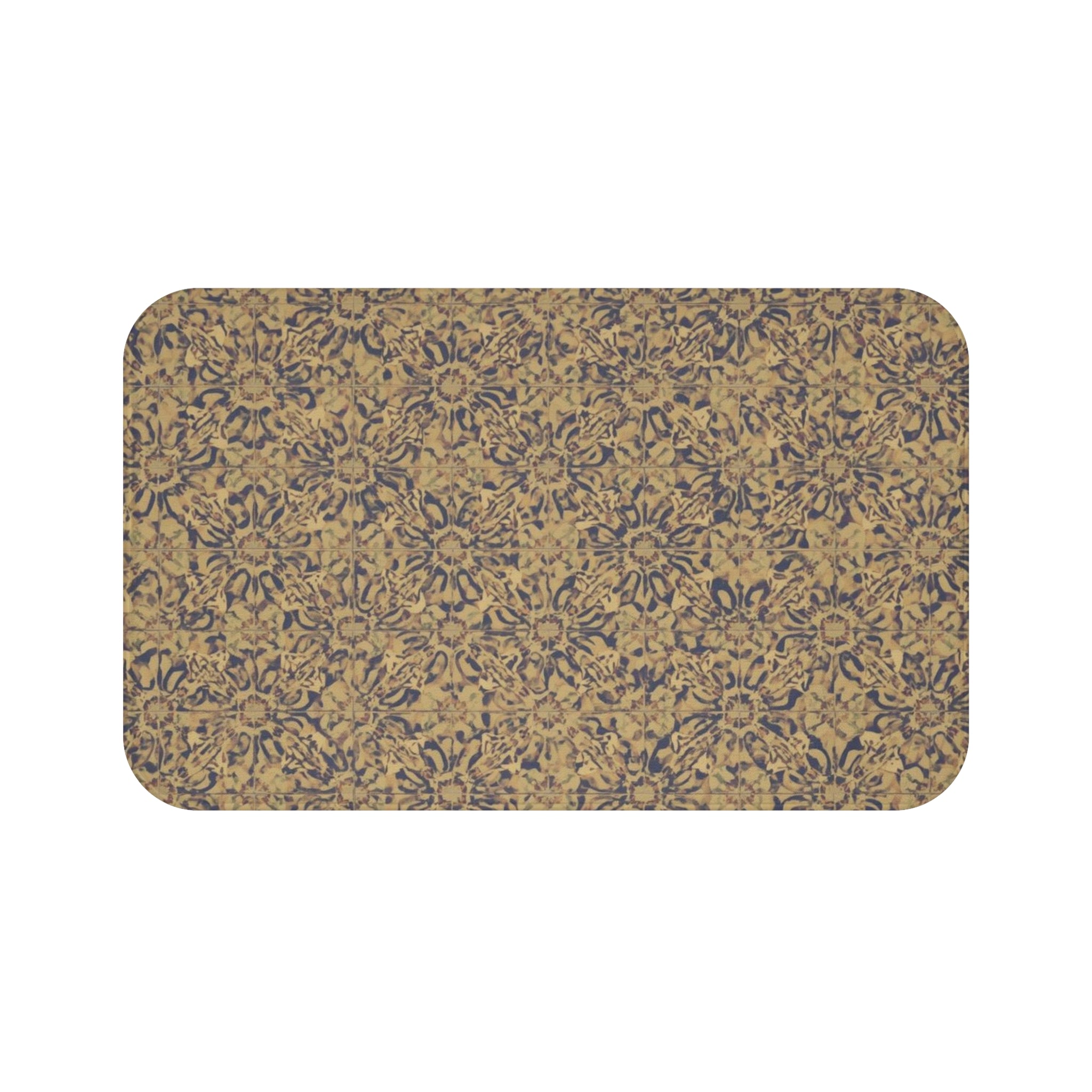 Elegant Floral Bath Mat | Vintage Home Decor | Cozy Bathroom Accent | Gifts for Her | Shower Mat | Floor Rug - Rosetta Creative Boutique